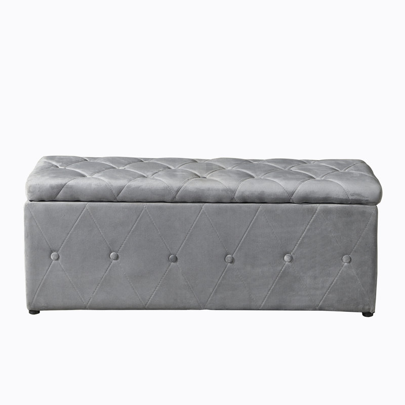 Priamo Velvet Upholstered Storage Bench
