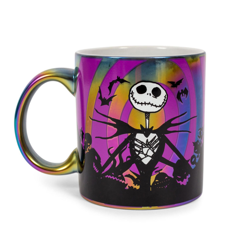 Tasse en céramique galvanisée Disney The Nightmare Avant Noël par Jack Skellington