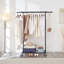 Clothes Rail Adjustable Height & Width-240638878
