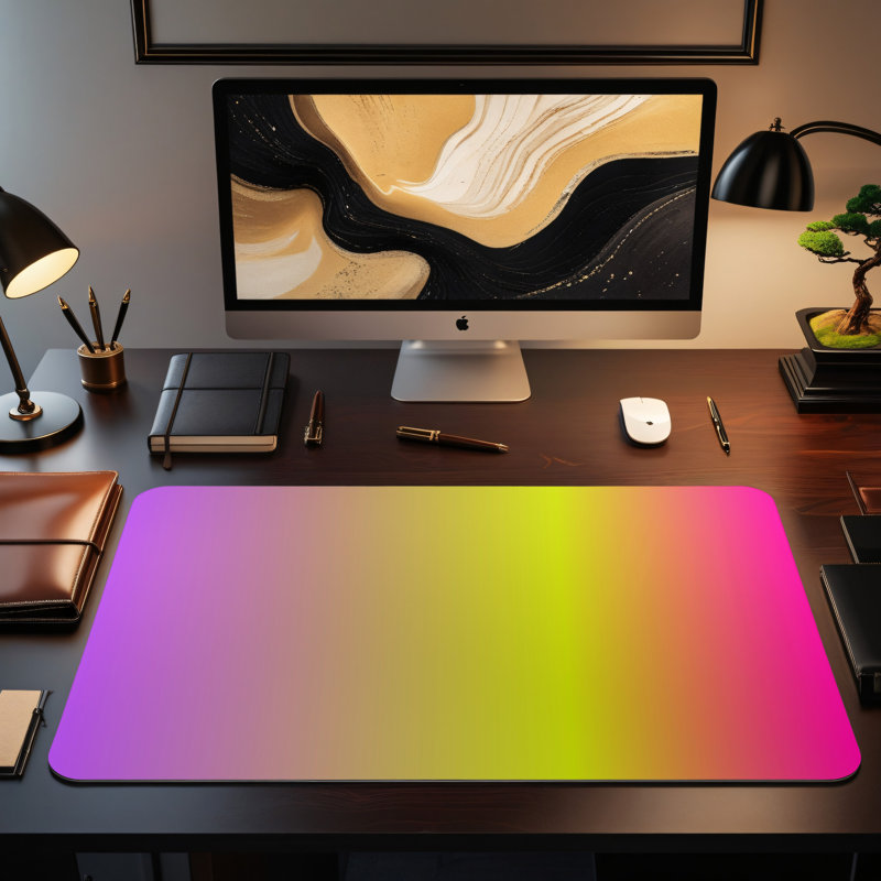 Polyester Desk Pad, 31.5x15.5