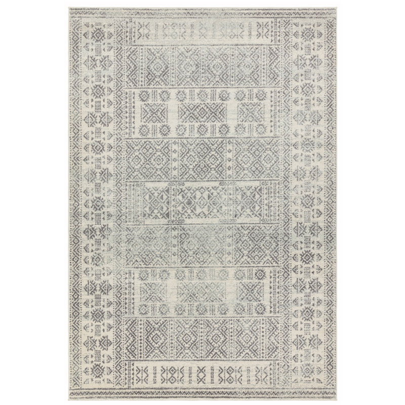 Perryman Grey Rug, Rectangle 200 x 290cm