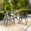 Chaises de restaurant empilables en rotin pour l'intérieur et l'extérieur Arthor par Flash Furniture