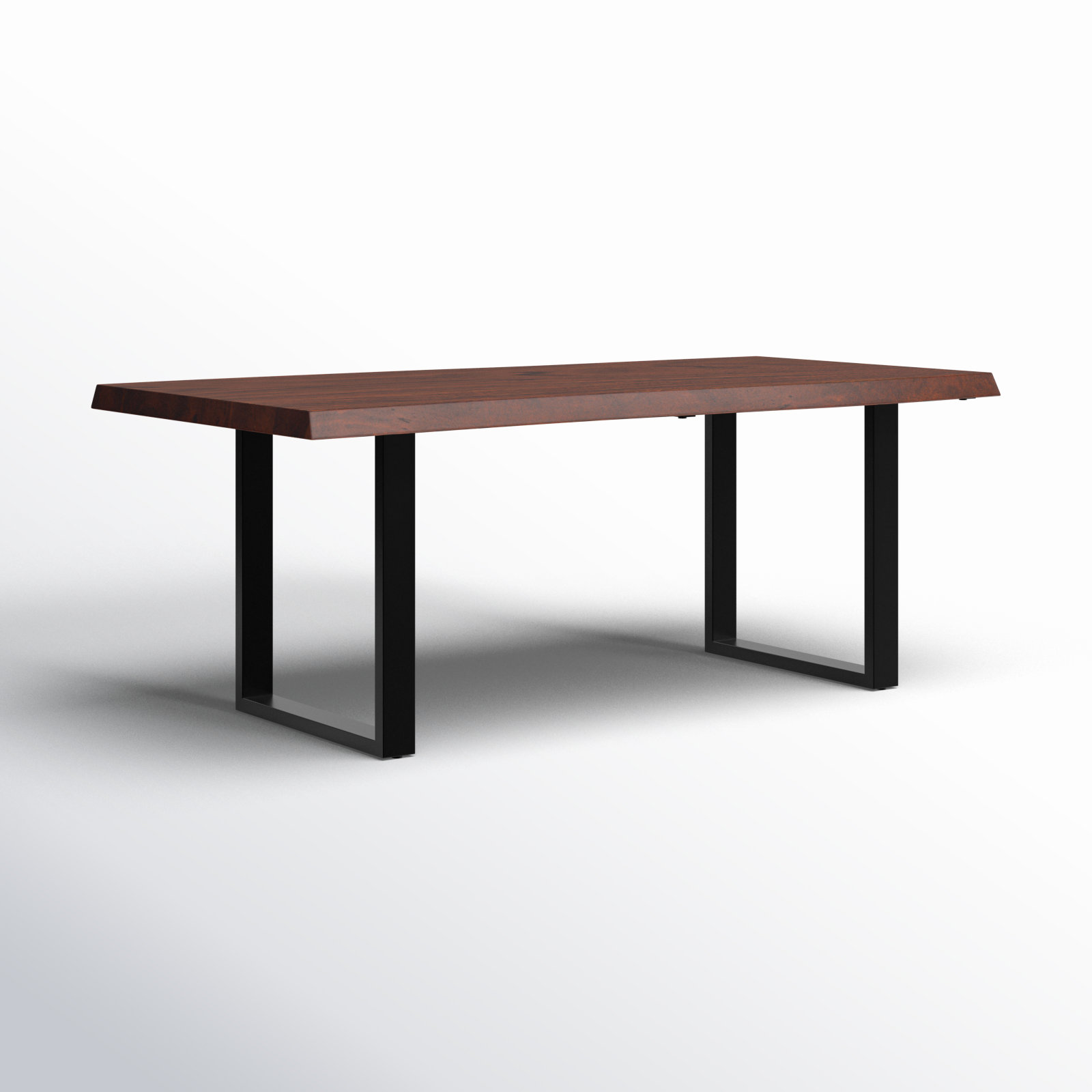 Colin Dining Table, Americano, Black, 29.75"H x 92"L x 40"W