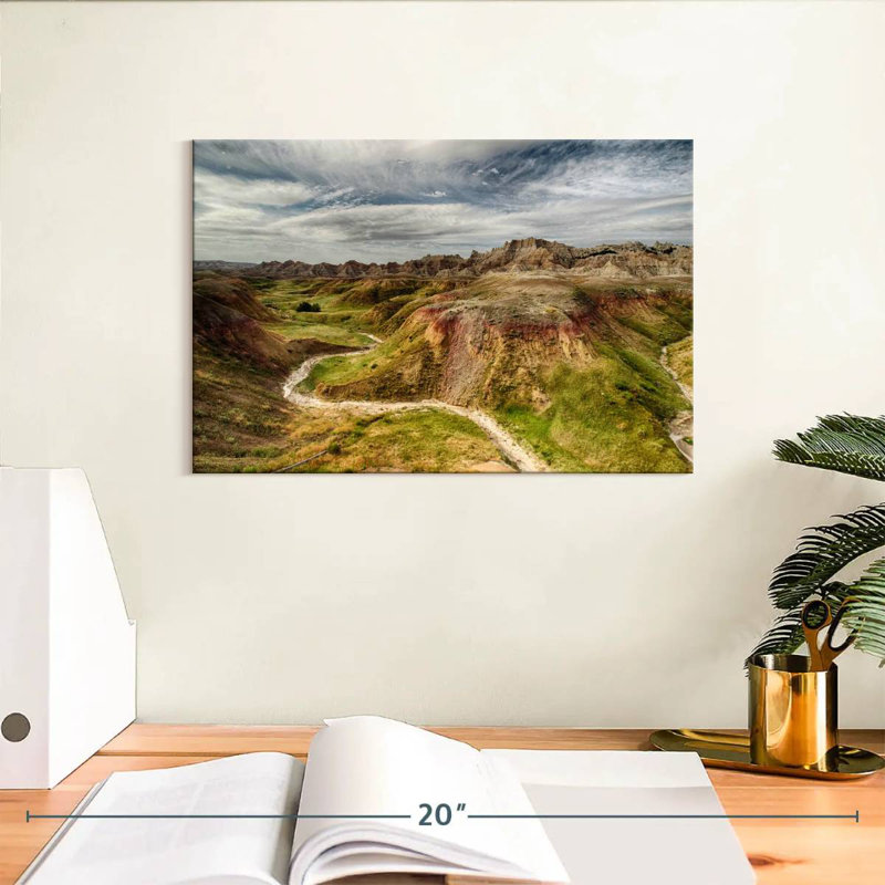 Parc national d'Alvord Badlands, H 8 po x l 12 po