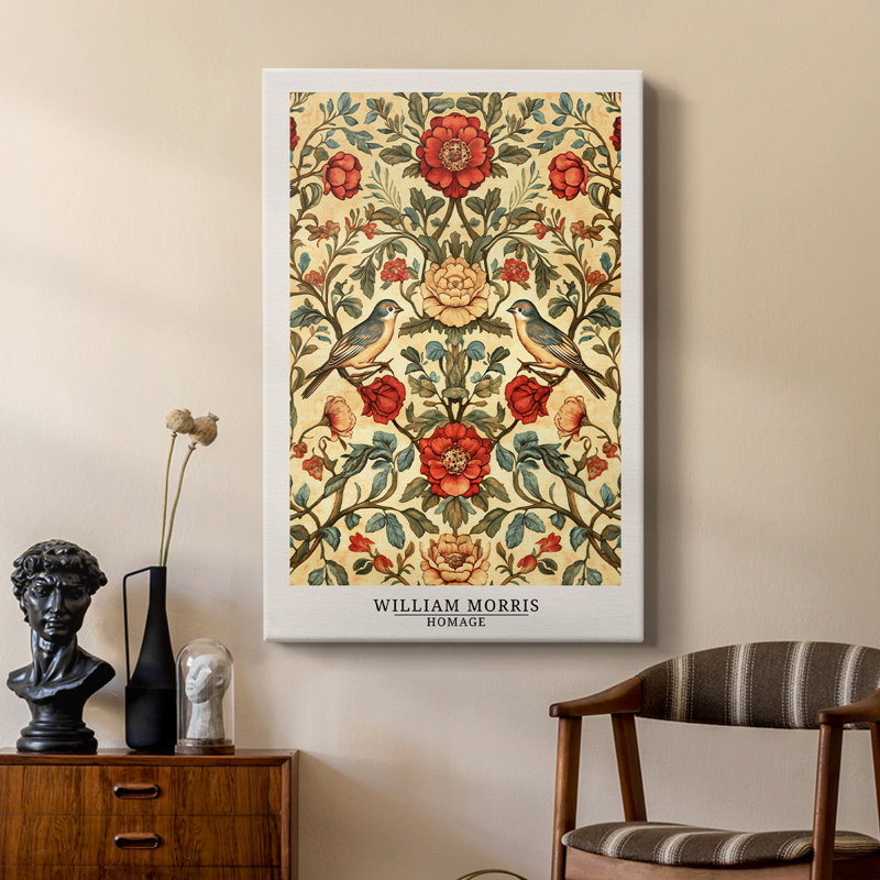 Wm Morris Series CDLxxvi - galerie sur mesure, H 27 po x l 18 po