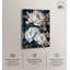 "White Flowers and Golden Leaves", impression murale sur toile par Art Remedy-118533963-118533960