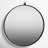 Cassie Metal/Manufactured Wood Round Wall Mirror-1825838290-1877529833