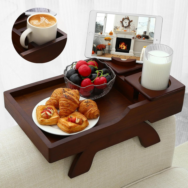 Couch Cup Holder Trays
