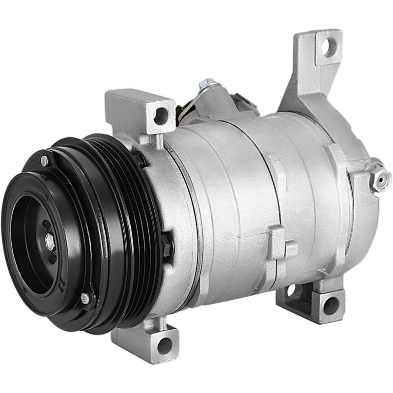 Compresseur de climatisation à compresseur CA 78363 à l'avant pour 2000-2014 Cadillac Chevy GMC Hummer 4,8 L 5,3 L 5,7 L 6,0 L 6,2 L 8,1 (pour Chevy 2000-2014)