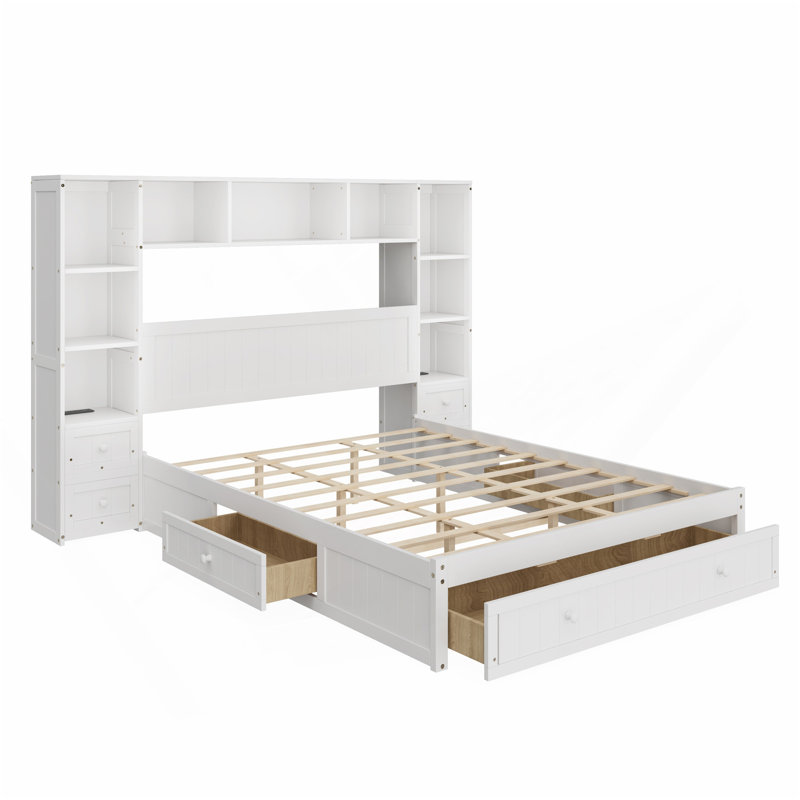 Lit plateforme Pine Wood