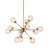 12-Light Chandelier With Oversized Globe Bulbs-1577115523