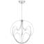 Stamatoula Integrated LED Polished Chrome Pendant Light-98691622