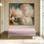 Banc de rangement en velours Marius-1052630144