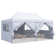 20 pi L 10 pi. D Auvent escamotable en acier