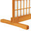 Room Divider Stand - Walnut - 3 Panel-1724886511-1724886516