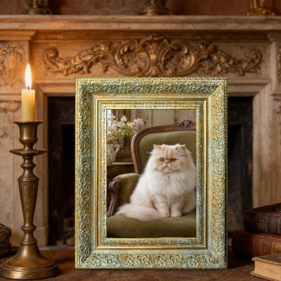 8" x 10" Antique Gold 3 PCS Home Decor Picture Frame for Graduation Photo Display
