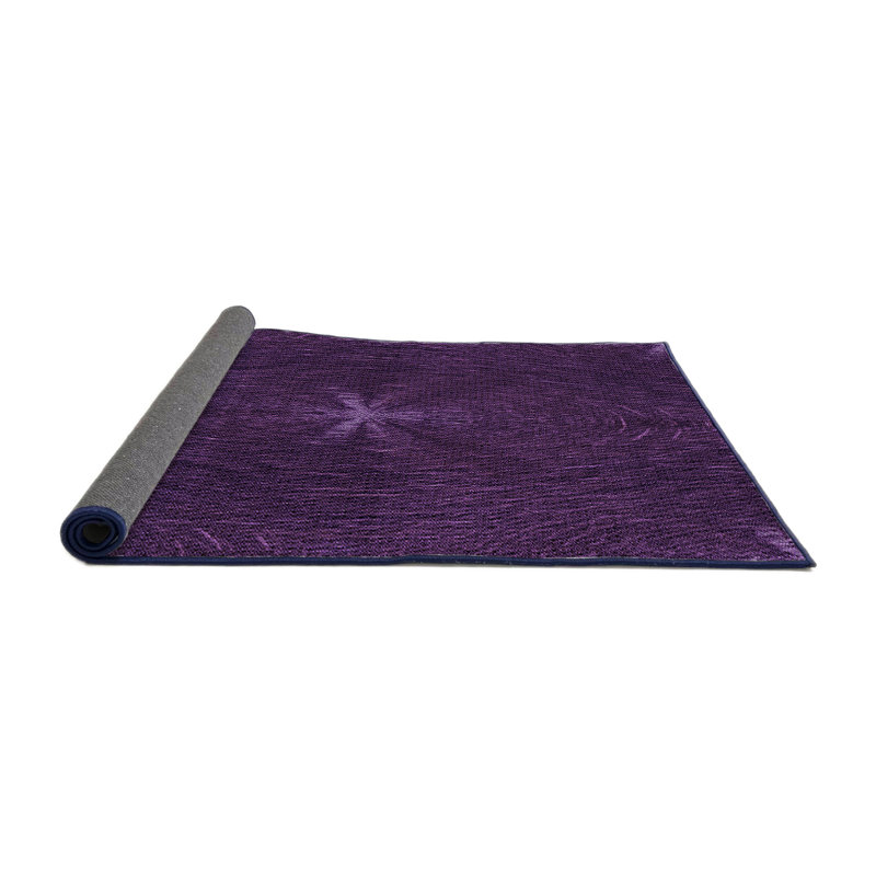 Performance Wool Abstract Indoor Rug, Round 7'0" x 7'0"