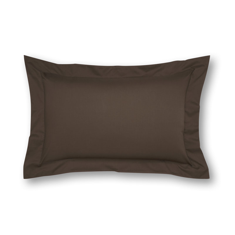 Izyan Percale Fitted Sheet, Chocolate, Single (3')