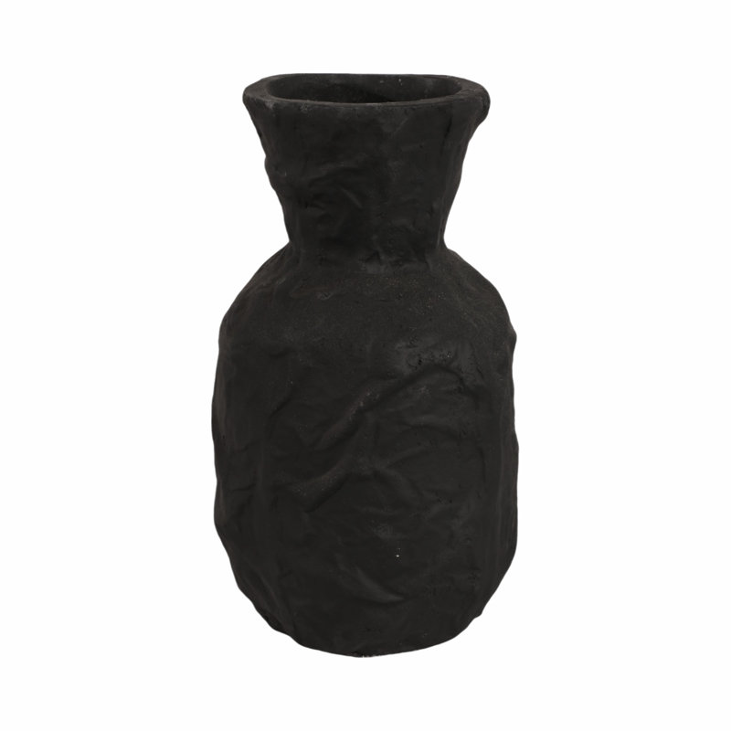 Cleo Handmade Ceramic/Porcelain Table Vase, 14" H x 8" W x 8" D