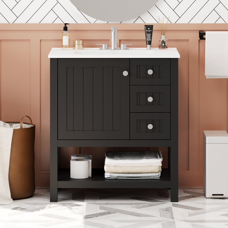 Transitional Style Bathroom Vanity