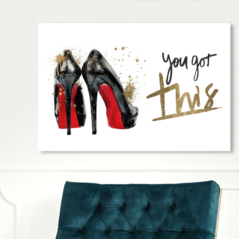 «You Got Red», impression sur toile, H 20 po x l 30 po