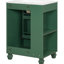 Meuble-lavabo 24 po avec lavabo en céramique, cadre solide, compartiments latéraux, porte, poignées en métal, finition peinte, couleur rétro classique, espace sous l'évier, assemblage facile-860511104