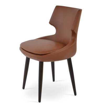 Chaise d'appoint en bois Patara