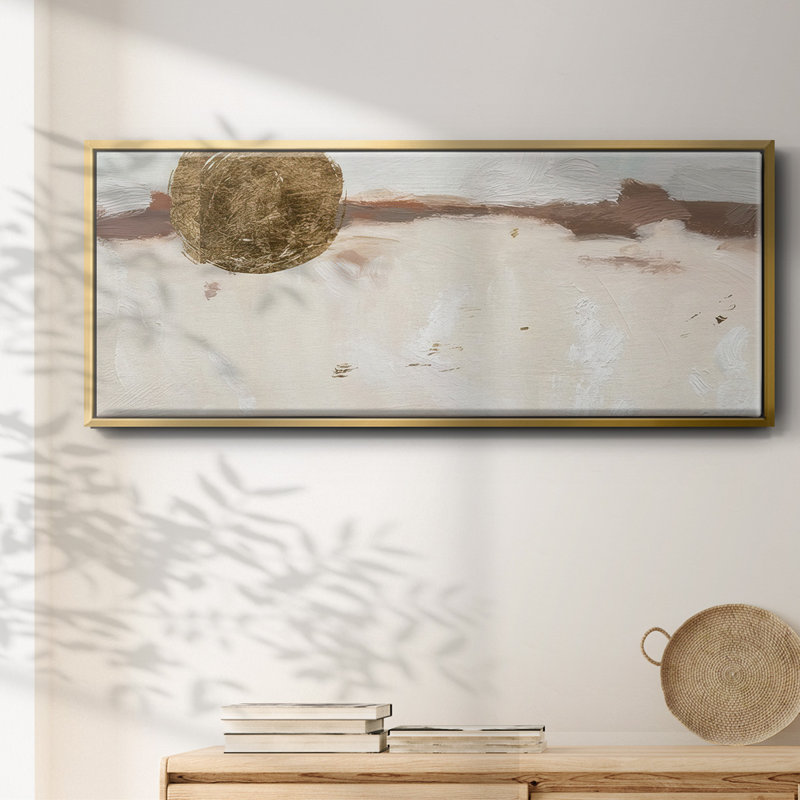 Winter Medallion IV- Framed Canvas
