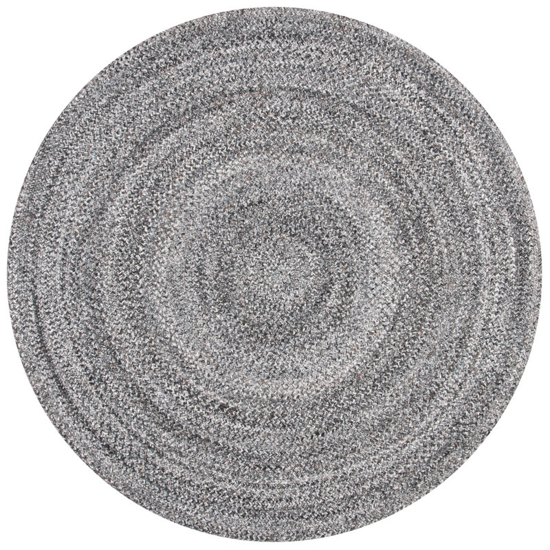 Wallner Hand Woven Performance Rug, Round 5'