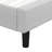 Degregorio Harper Grey Upholstered Tufted Platform Bed-69347731