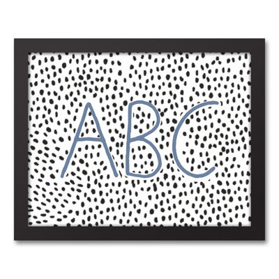 Art encadré ABC