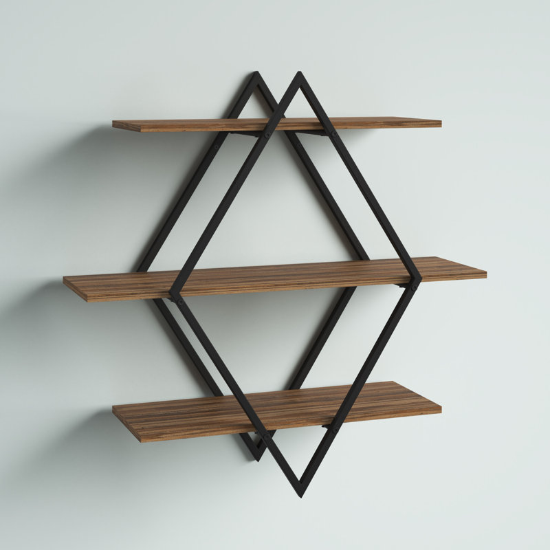 Midland 3 Piece Diamond Tiered Shelf