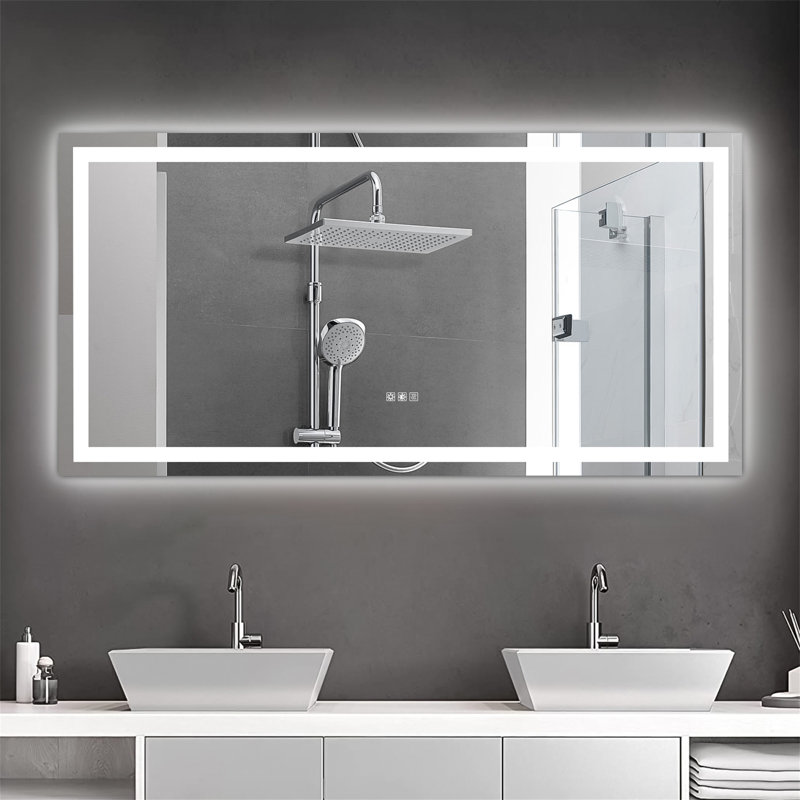 72"×36" LED Mirror Light Bathroom