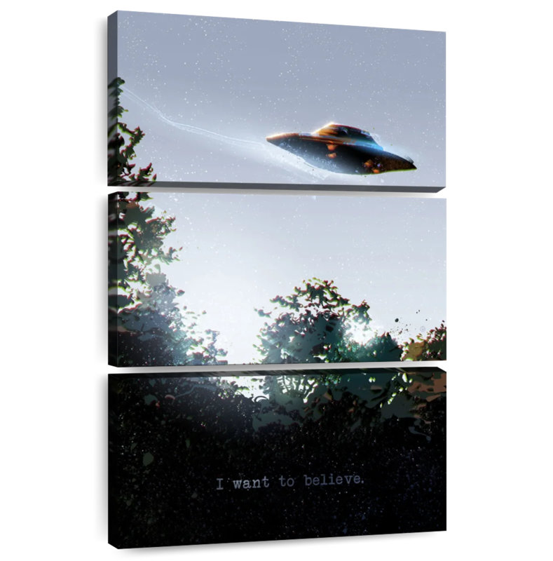 Kelan I Want To Believe It, 38" H x 24" W