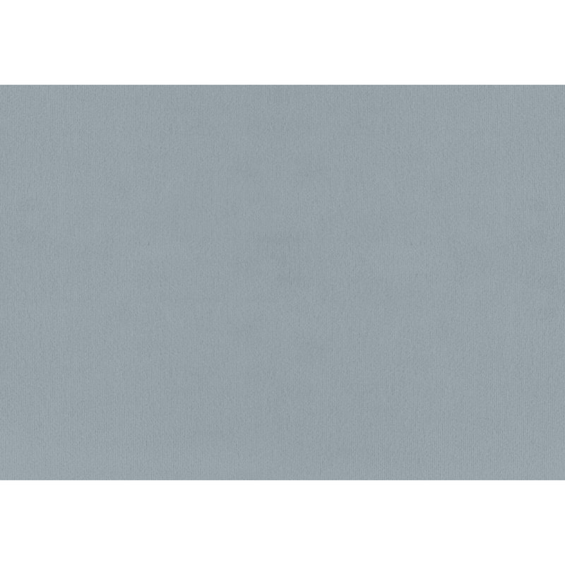 Lit plateforme simple en velours bleu pour une chambre à coucher moderne