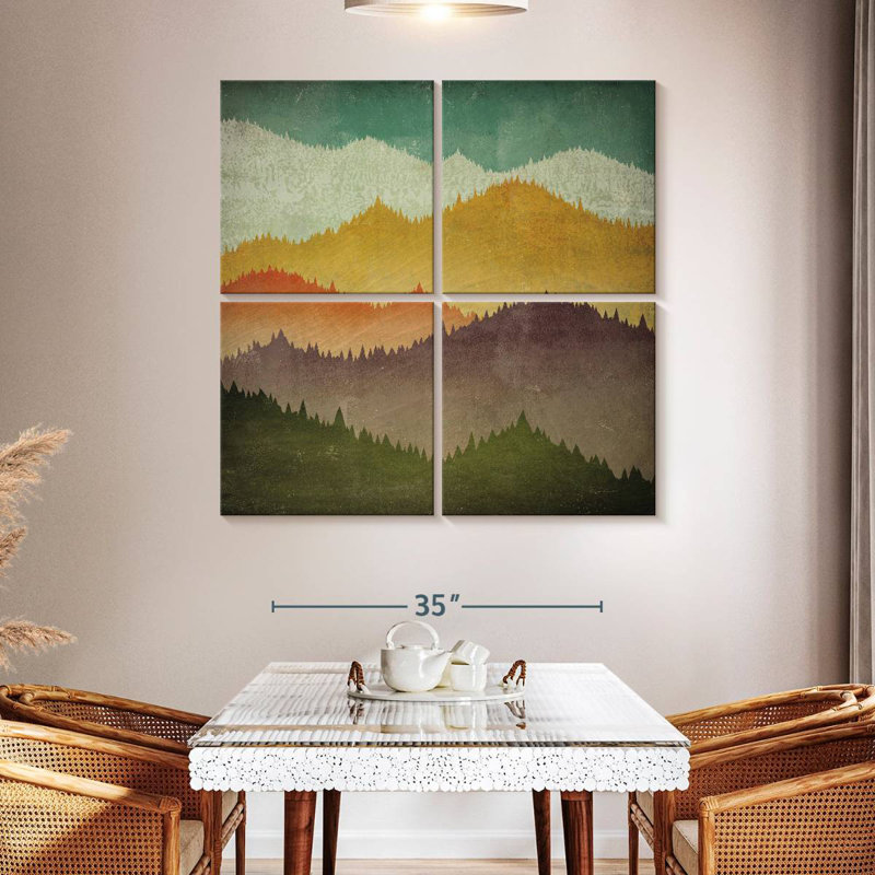 Alvord Vast Mountain View, 45" H x 45" W