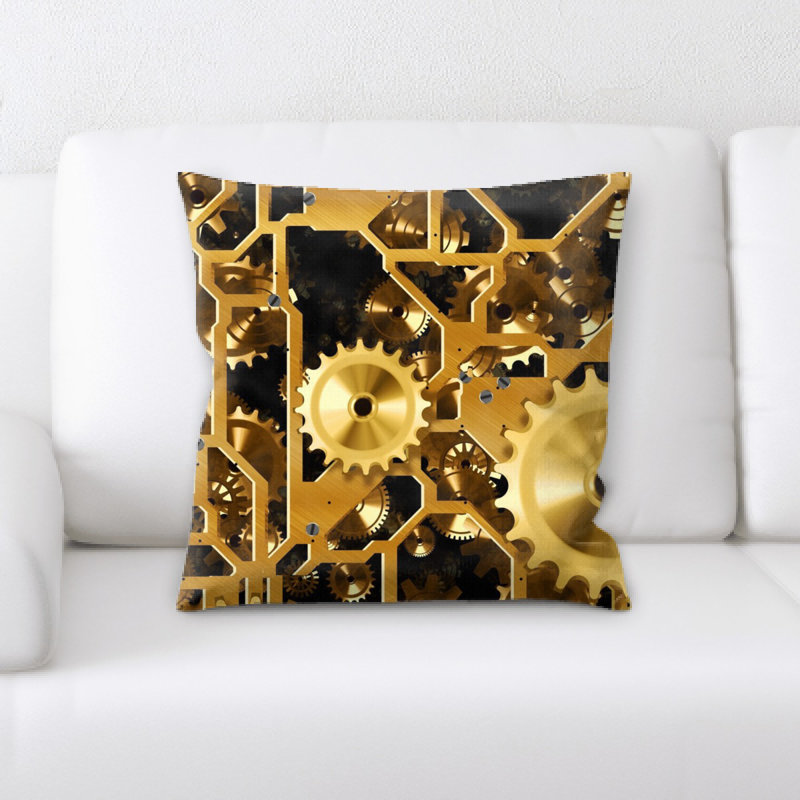 Microsuede Throw Pillow