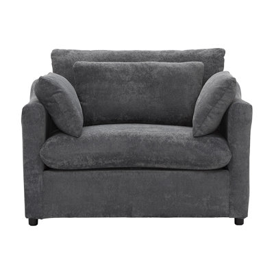 52" Upholstered Cuddle Chair - Downy Twilight
