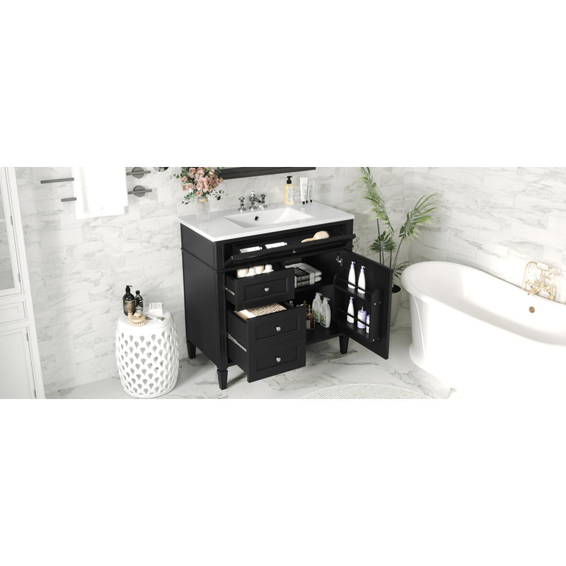 36'' Bathroom Vanity with Top Sink
