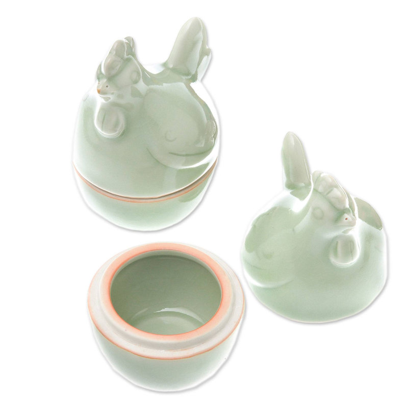 Coquetier pour déjeuner, Vert