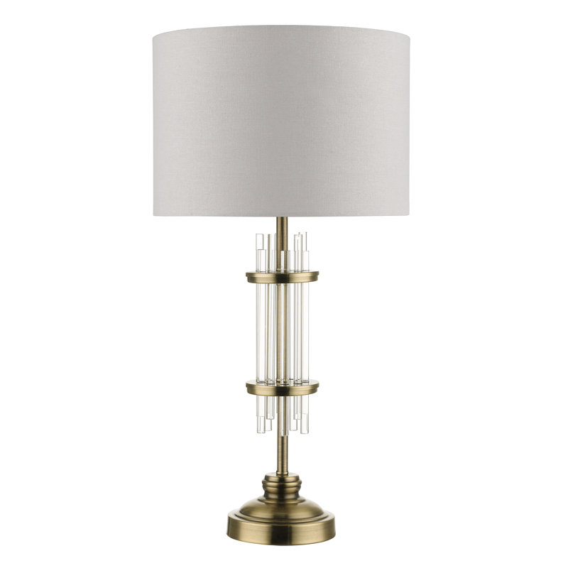 Bryan Metal Table Lamp, Antique Brass