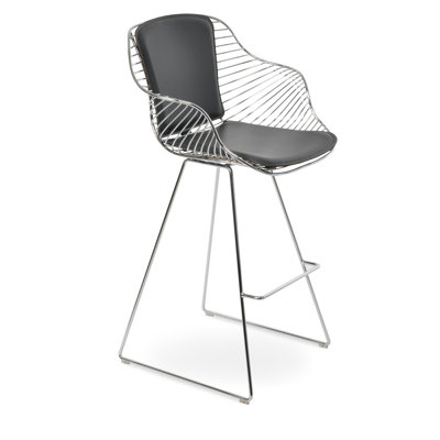Zebra Wire Stool