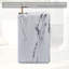 Lavabo sur pied en pierre artificielle blanche, style minimaliste moderne