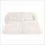 Canapés modulaires, canapé modulaire en L minimaliste moderne - Se convertit en lit, beige | Mousse