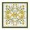  «Golden Blooms Symmetry» par Michelle Ingari Designs