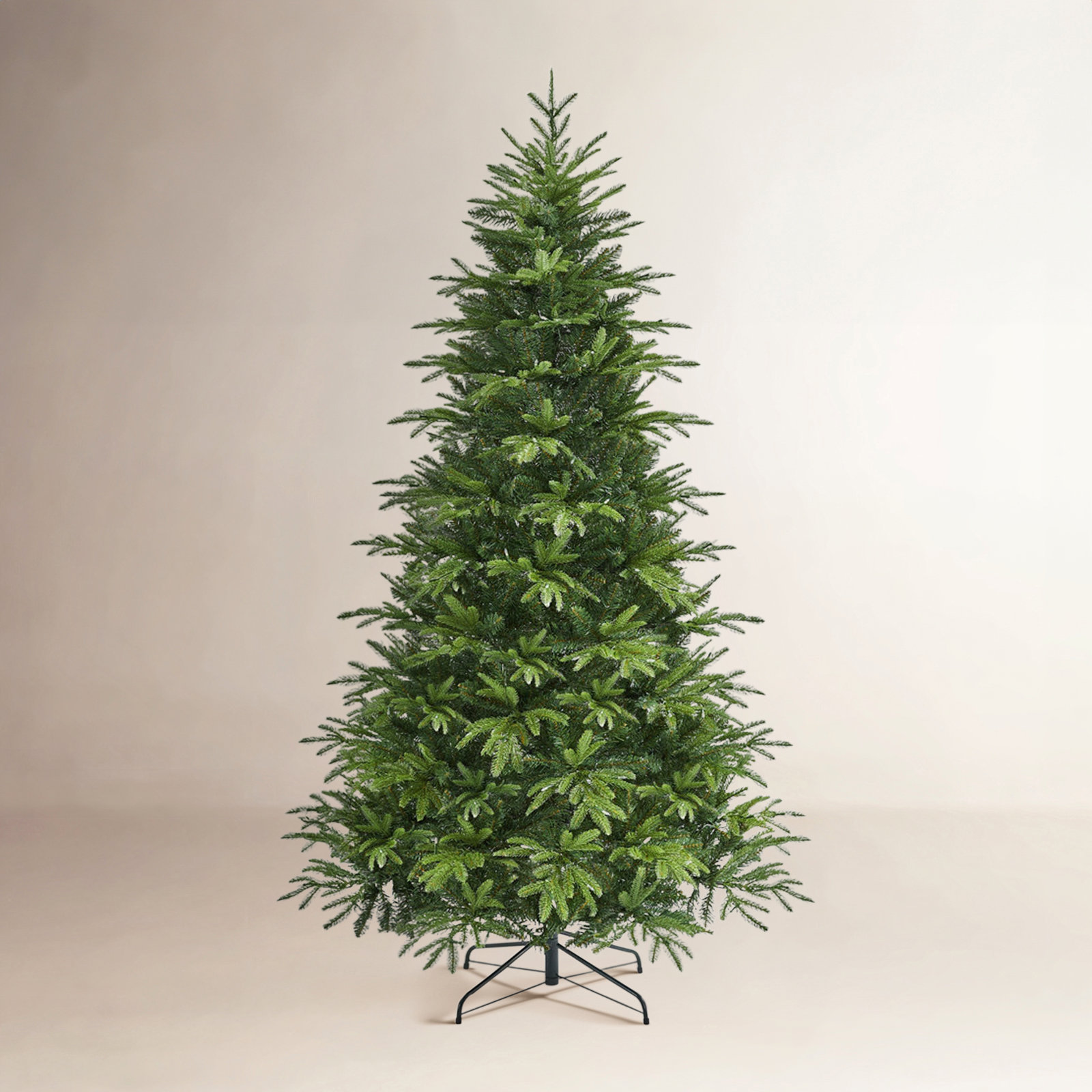 Pre-Lit Spruce Christmas Tree, 6'