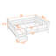 Lit plateforme en bois pour enfants avec bibliothèques de rangement-789304660-789304659