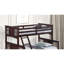 Lit superposé simple au-dessus d'un lit double avec échelle Modern Modern-118024003