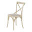 Basche 48cm H Solid Wood Cross Back Side Chair-20637973