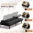 Aldiana 64.2" Convertible Futon Upholstered Sofa Bed-1441701987